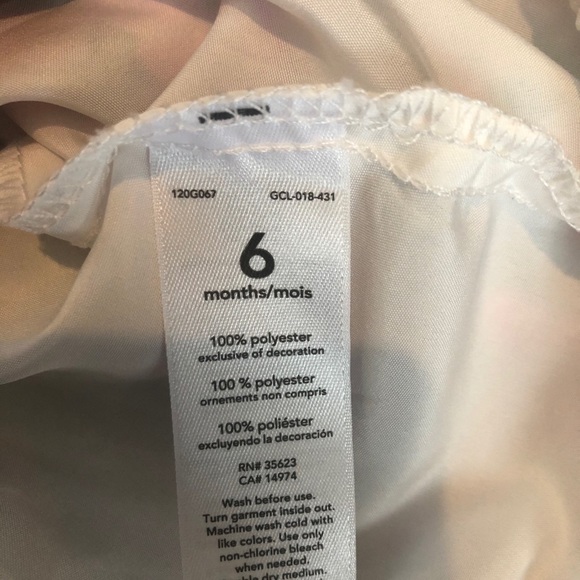 Carter’s sleeveless floral spring dress 6months - Picture 2 of 2